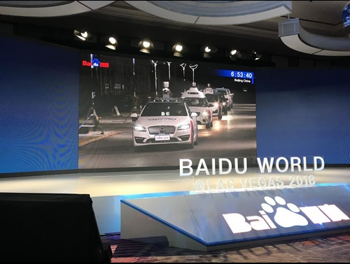 Photo at Baidu in Las Vegas 2018